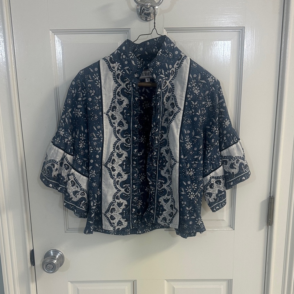 Sue Sartor 2 piece shirt and skirt - Picture 4 of 4